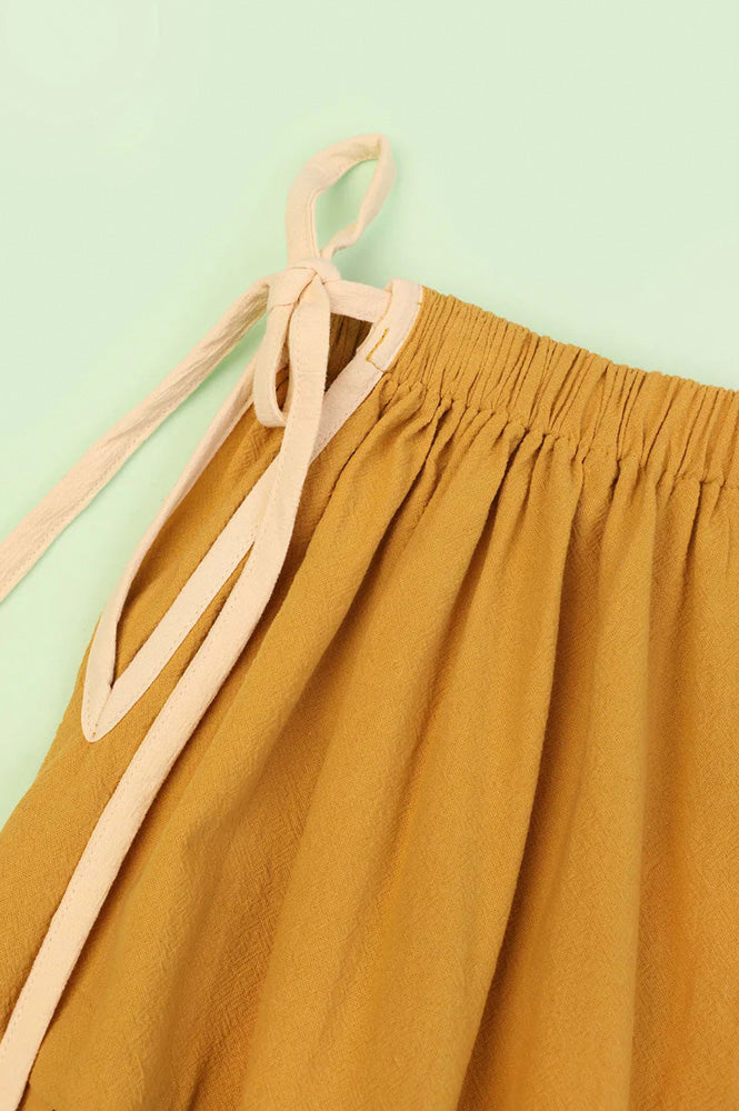 L.F Markey Vince Mustard Skirt