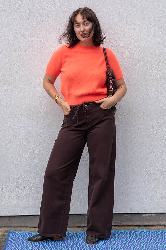 Numph Brooklyn Black Coffee Jeans