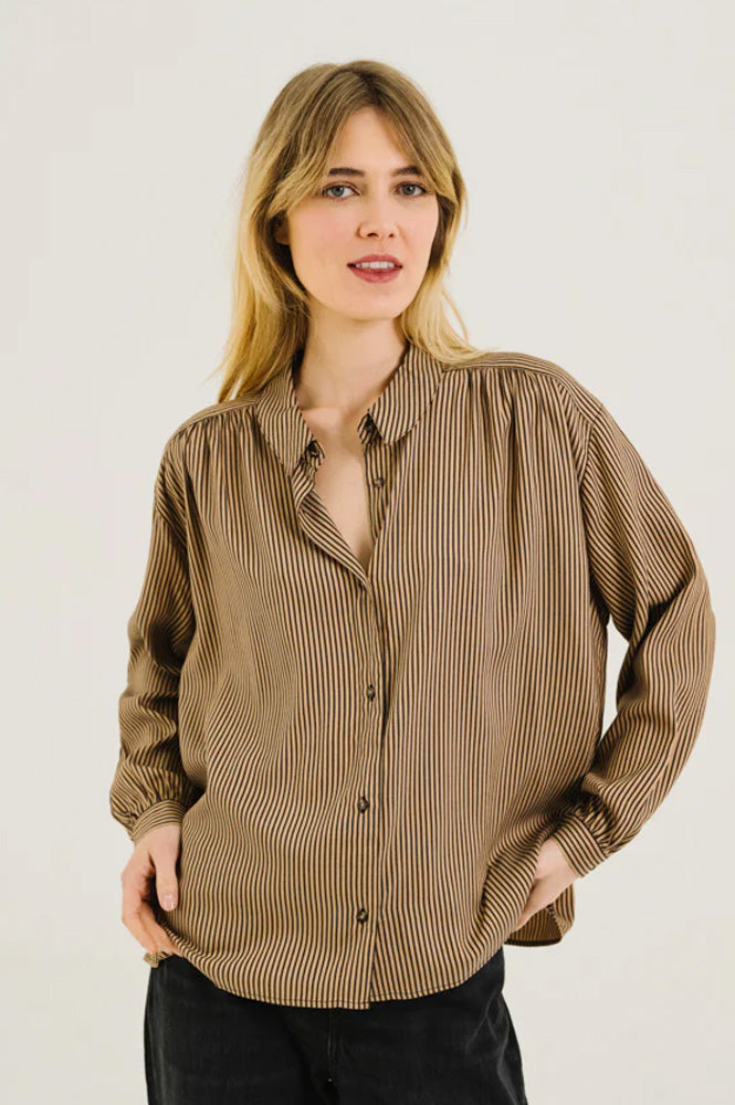 Sacrecoeur Ali Dandy Stripe Shirt