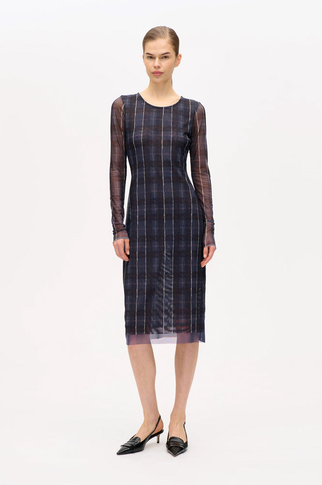 Baum Und Pferdgarten Jolandi Navy Check Dress