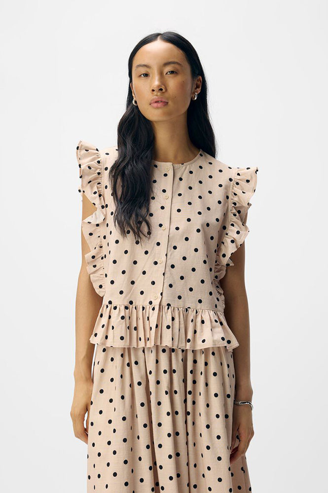 Object Hama Cilie Polka Dot Blouse