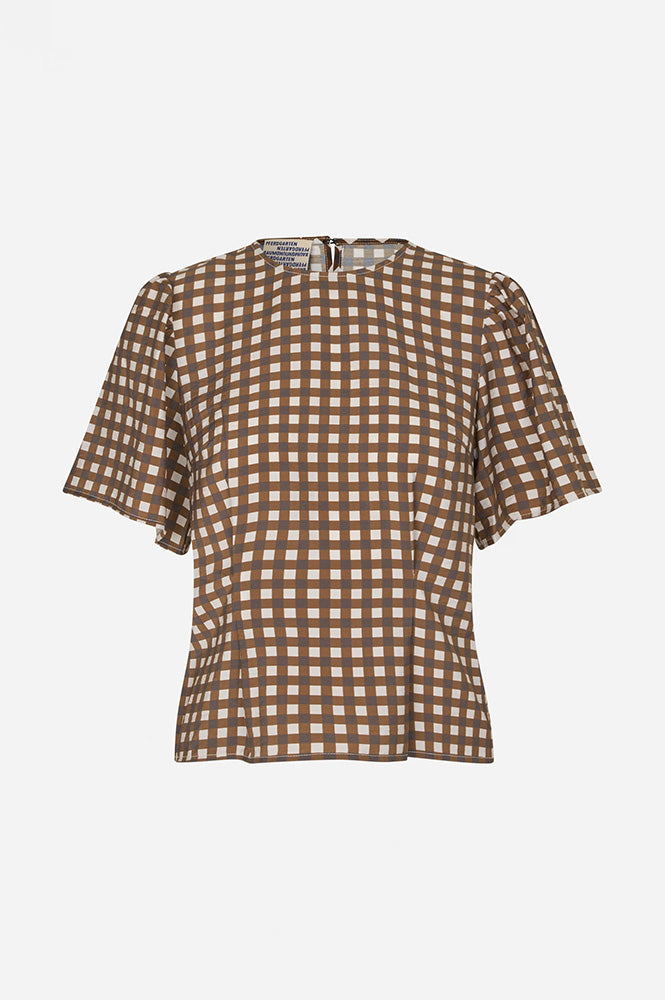 Baum Und Pferdgarten Mera Hot Fudge Check Top