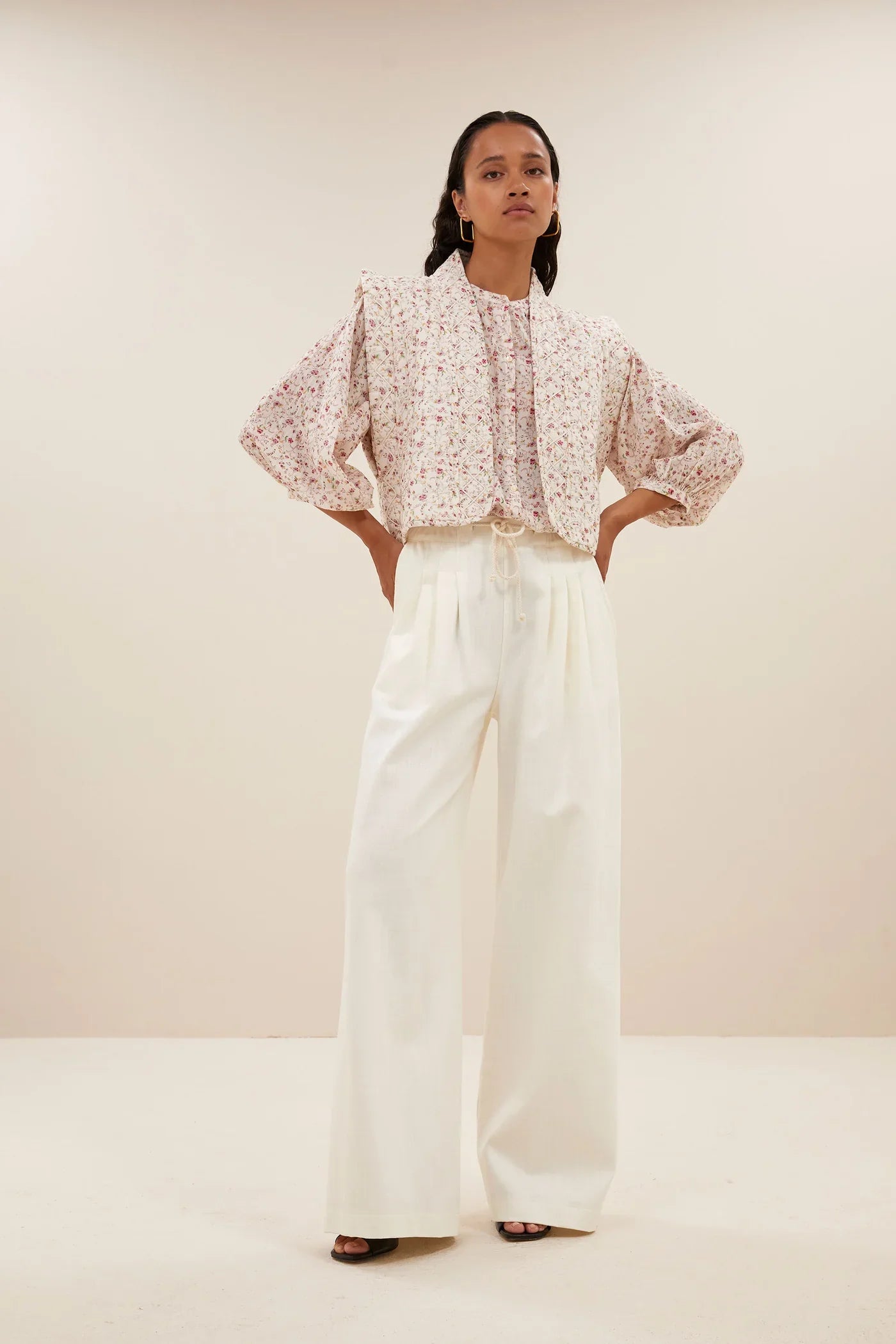 By-Bar Isla Little Flower Gilet