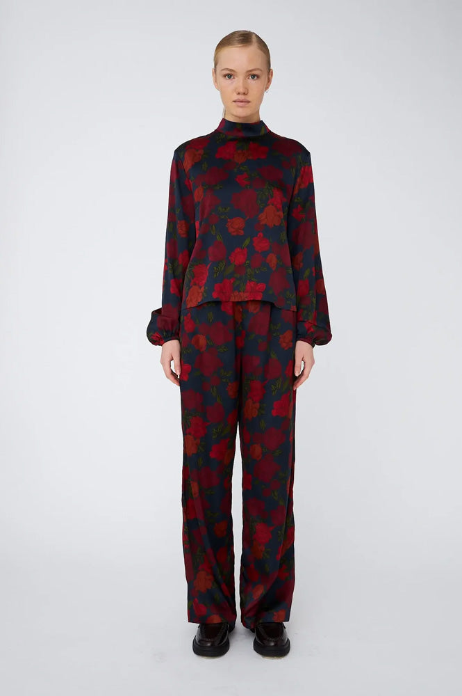 Stella Nova Flower Forest Silk Blouse