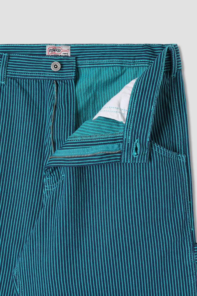 Stan Ray Blue & Teal Hickory Big Job Painter Trousers