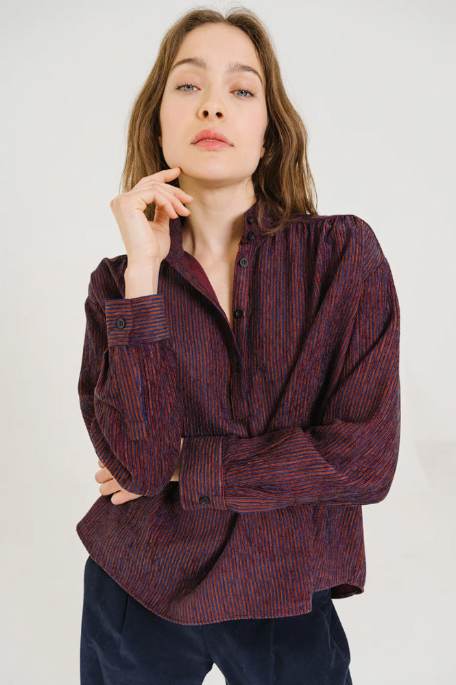 Sacrecoeur Emma Baka Stripe Blouse