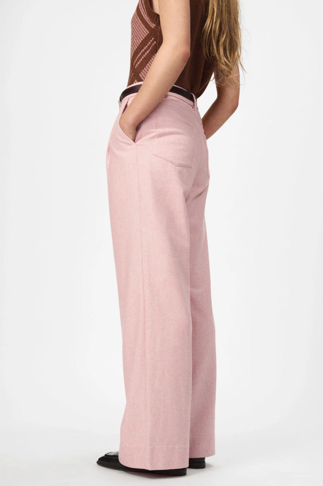 Nué Notes Russell Blush Melange Trousers