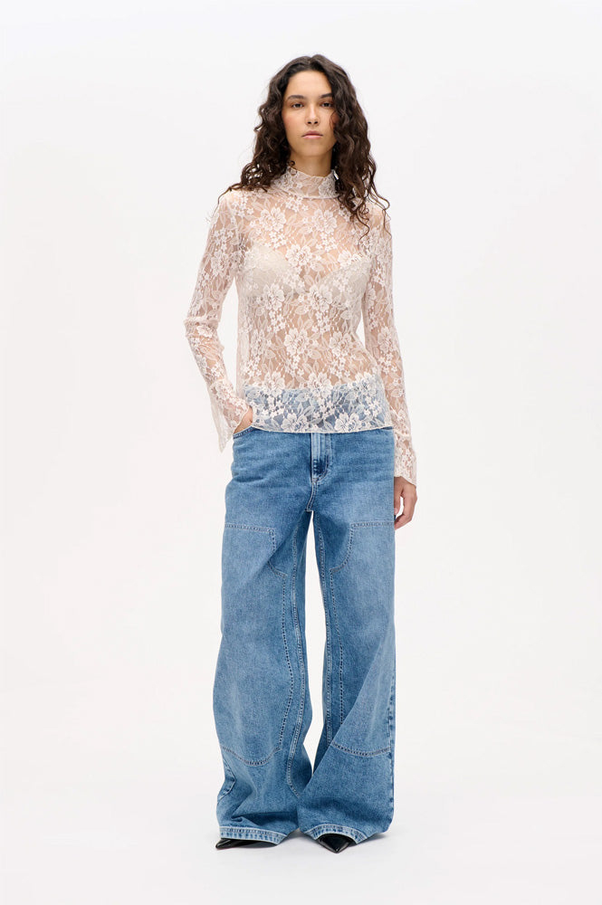 Baum Und Pferdgarten Meena White Sand Lace Top