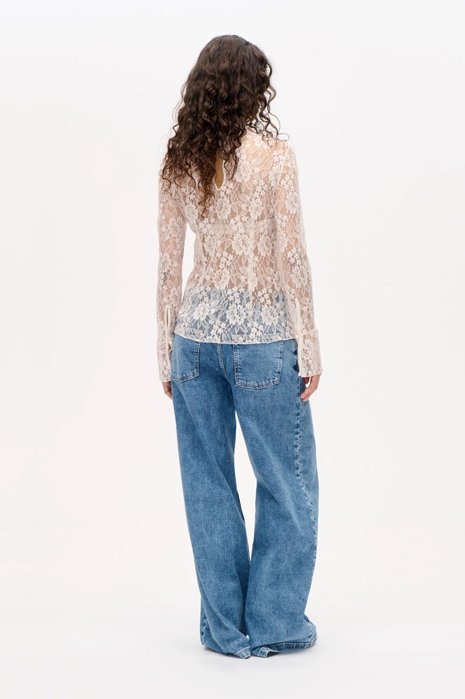 Baum Und Pferdgarten Meena White Sand Lace Top
