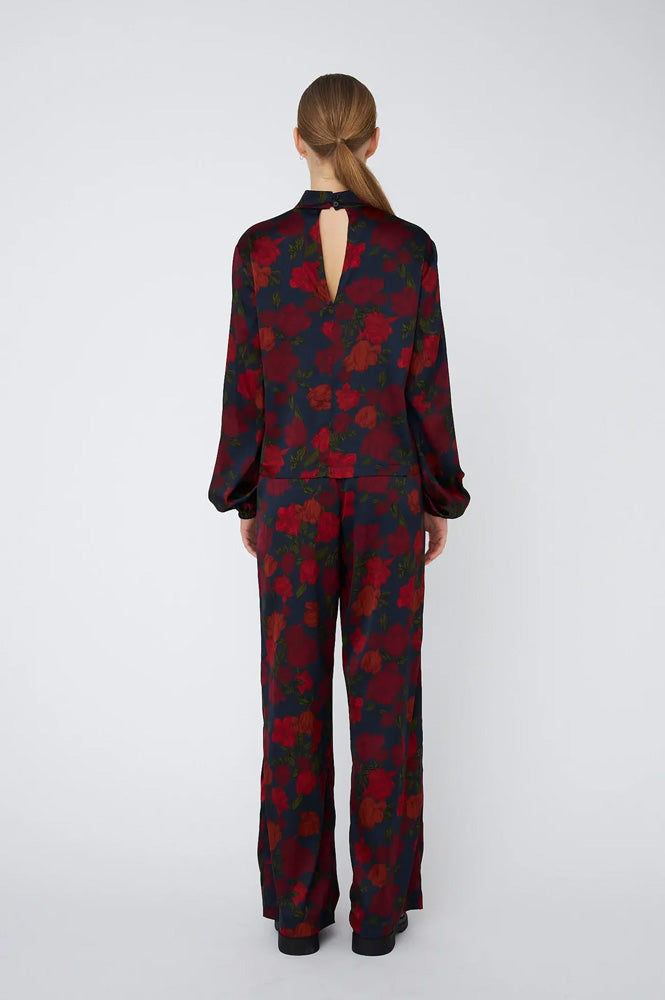 Stella Nova Flower Forest Silk Blouse