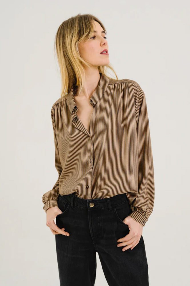 Sacrecoeur Ali Dandy Stripe Shirt