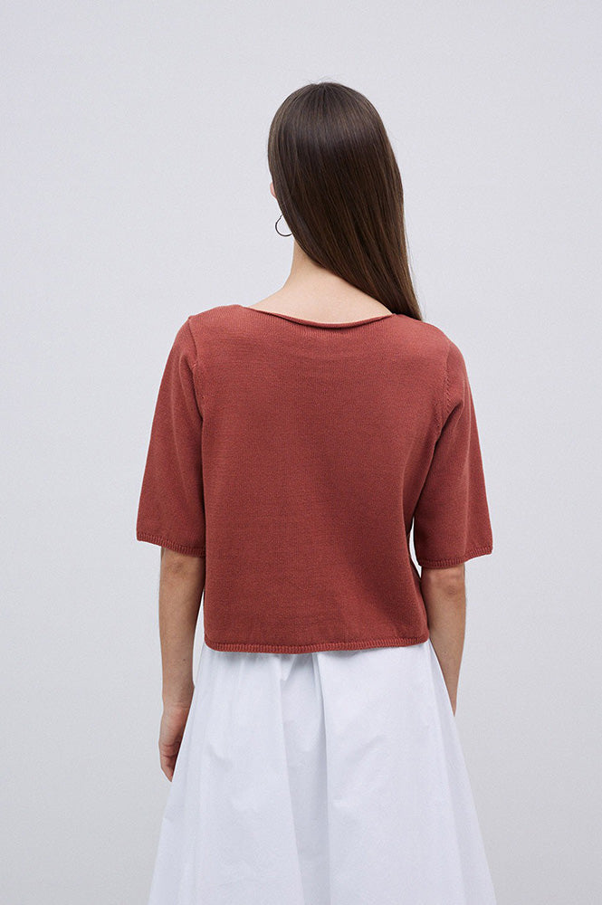 Yerse Sailor Oxide Blouse