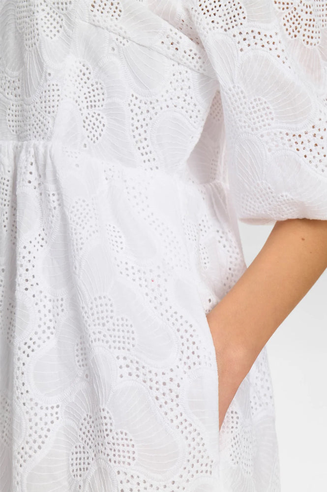 Numph Hensley Bright White Dress