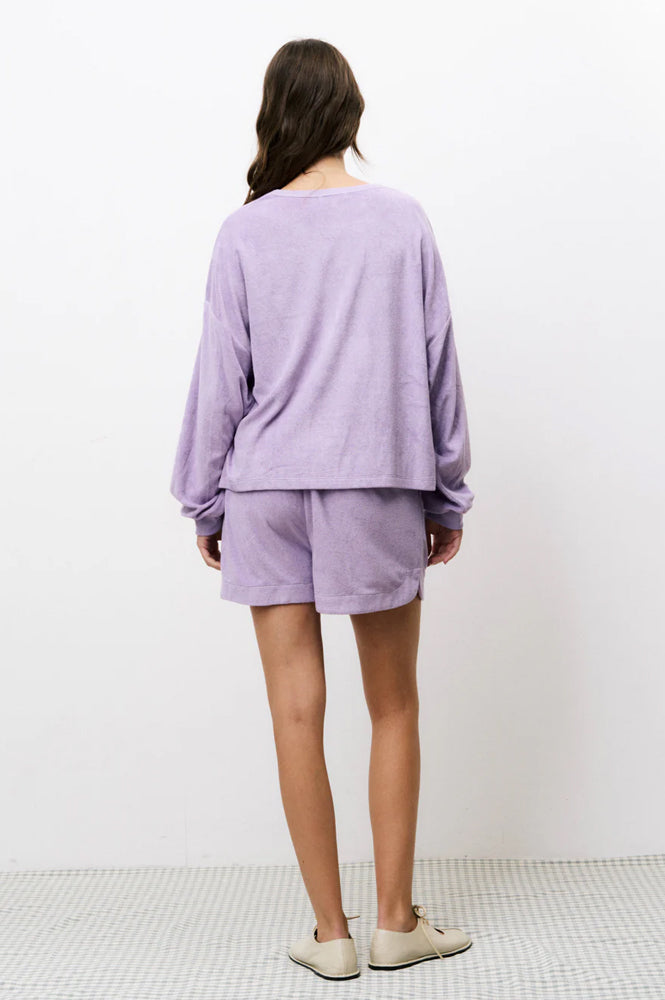 FRNCH Anah Lilac Shorts