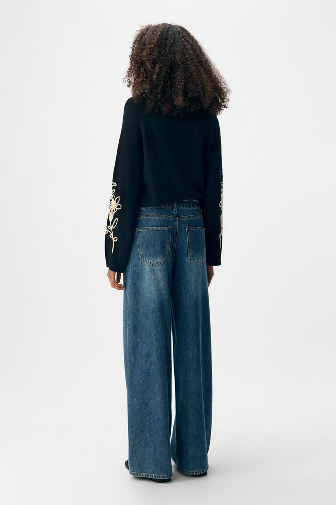 Object Rosie Tie Blue Denim Jeans