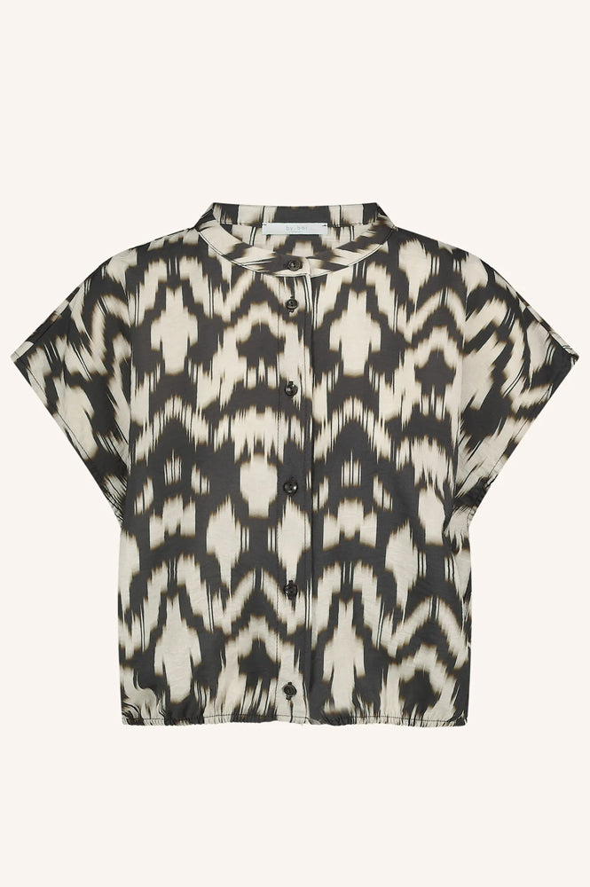 By-Bar Lode Brown Batik Blouse