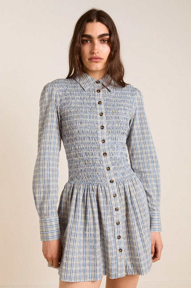 Damson Madder Bora Cloudy Mini Dress