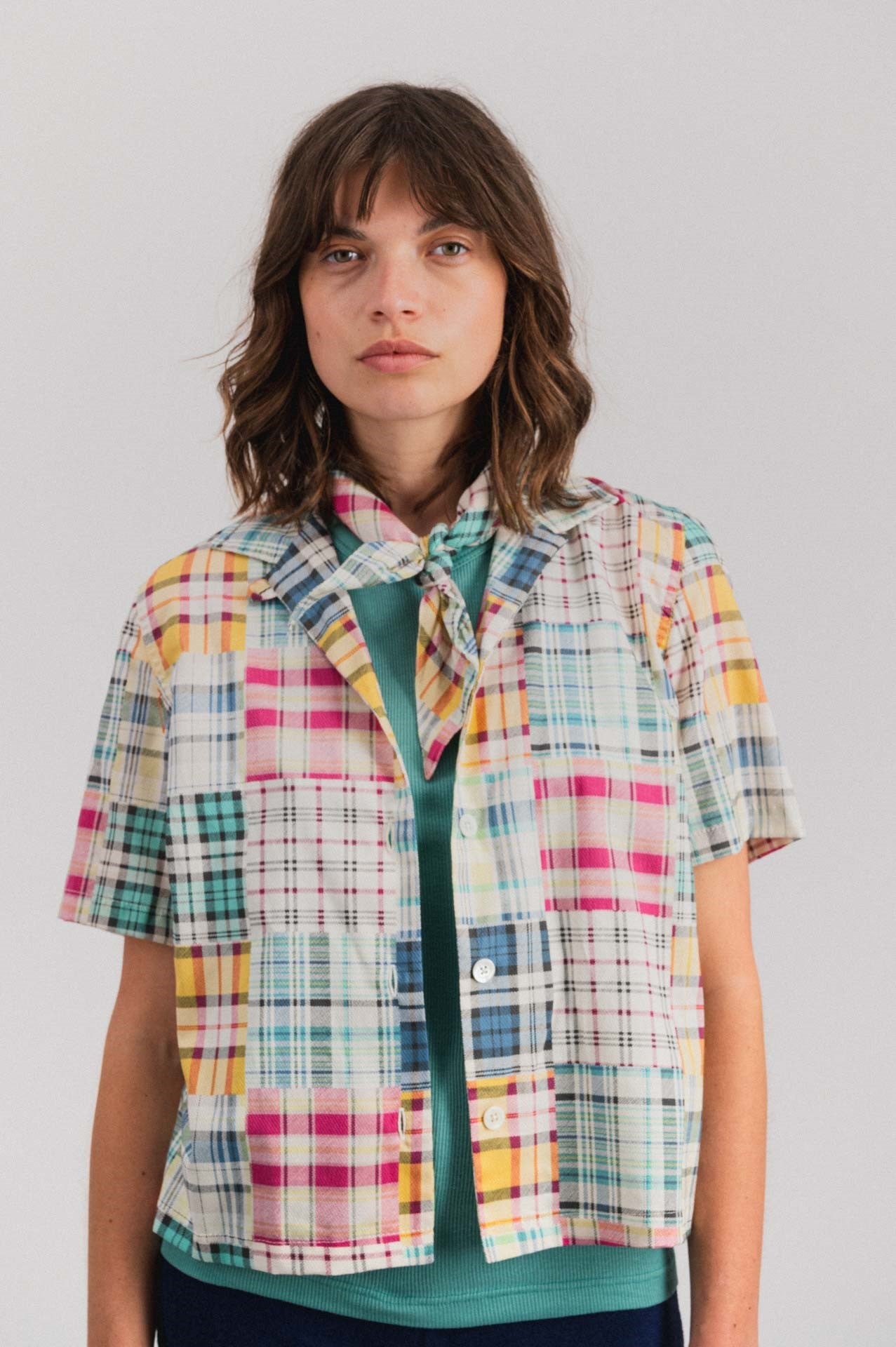 Howlin Cocktails Astro Madras Mix Shirt