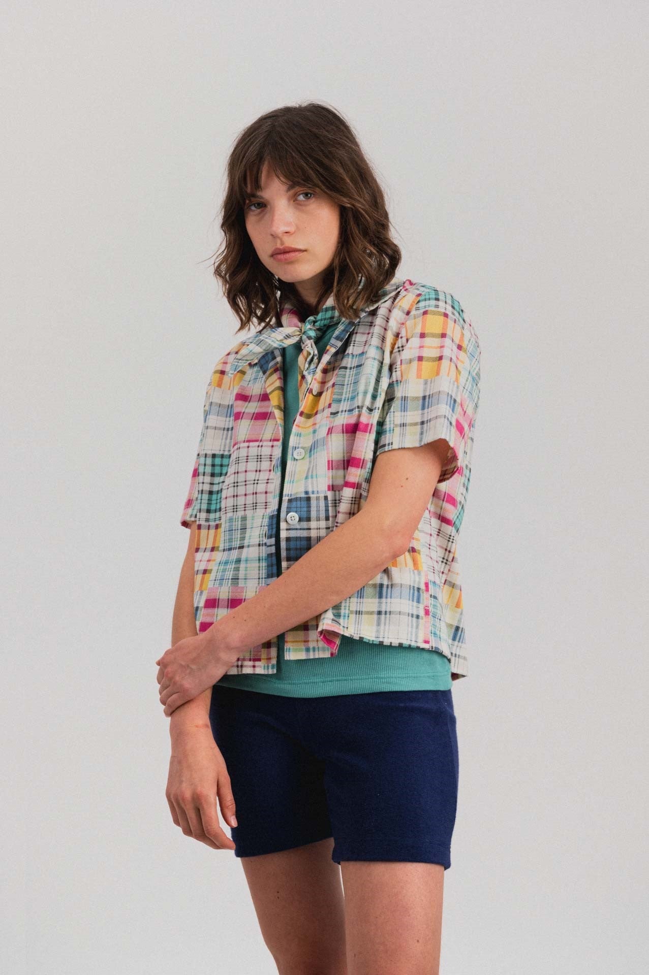 Howlin Cocktails Astro Madras Mix Shirt