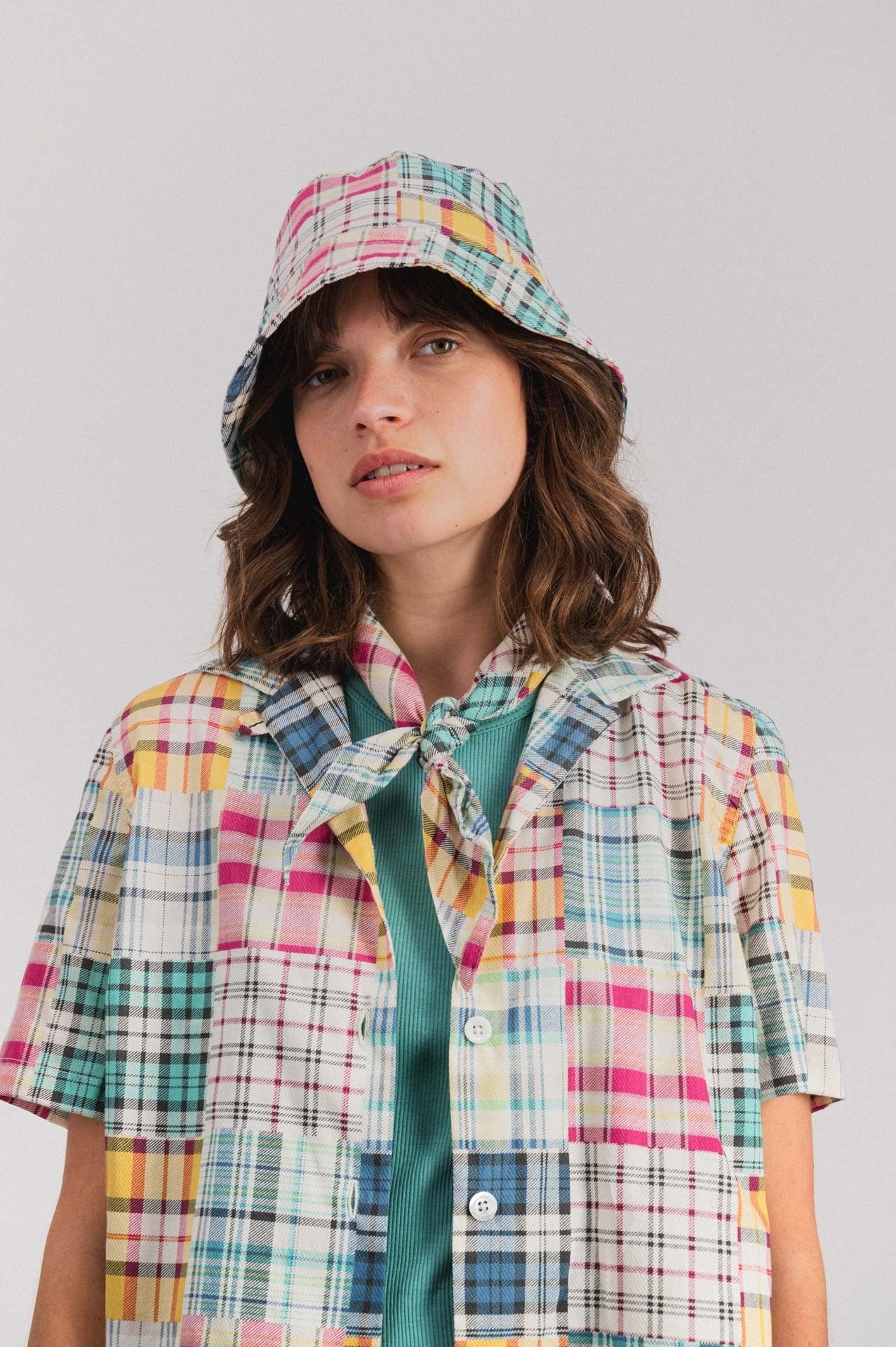 Howlin Cocktails Astro Madras Mix Shirt