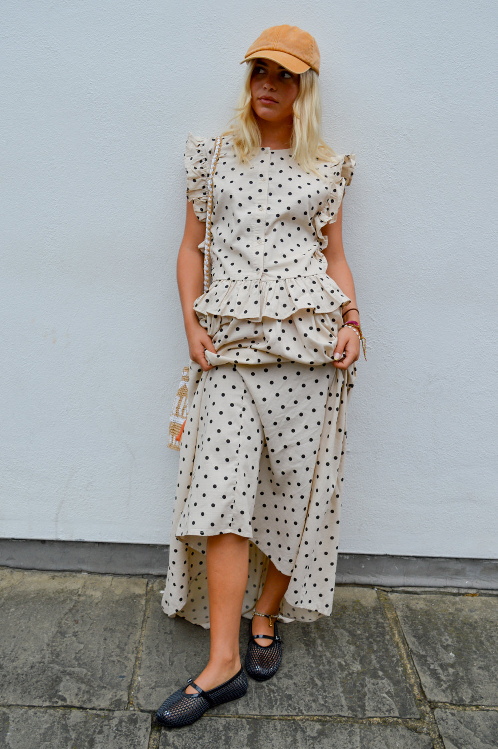 Object Hama Paige Polka Dot Skirt