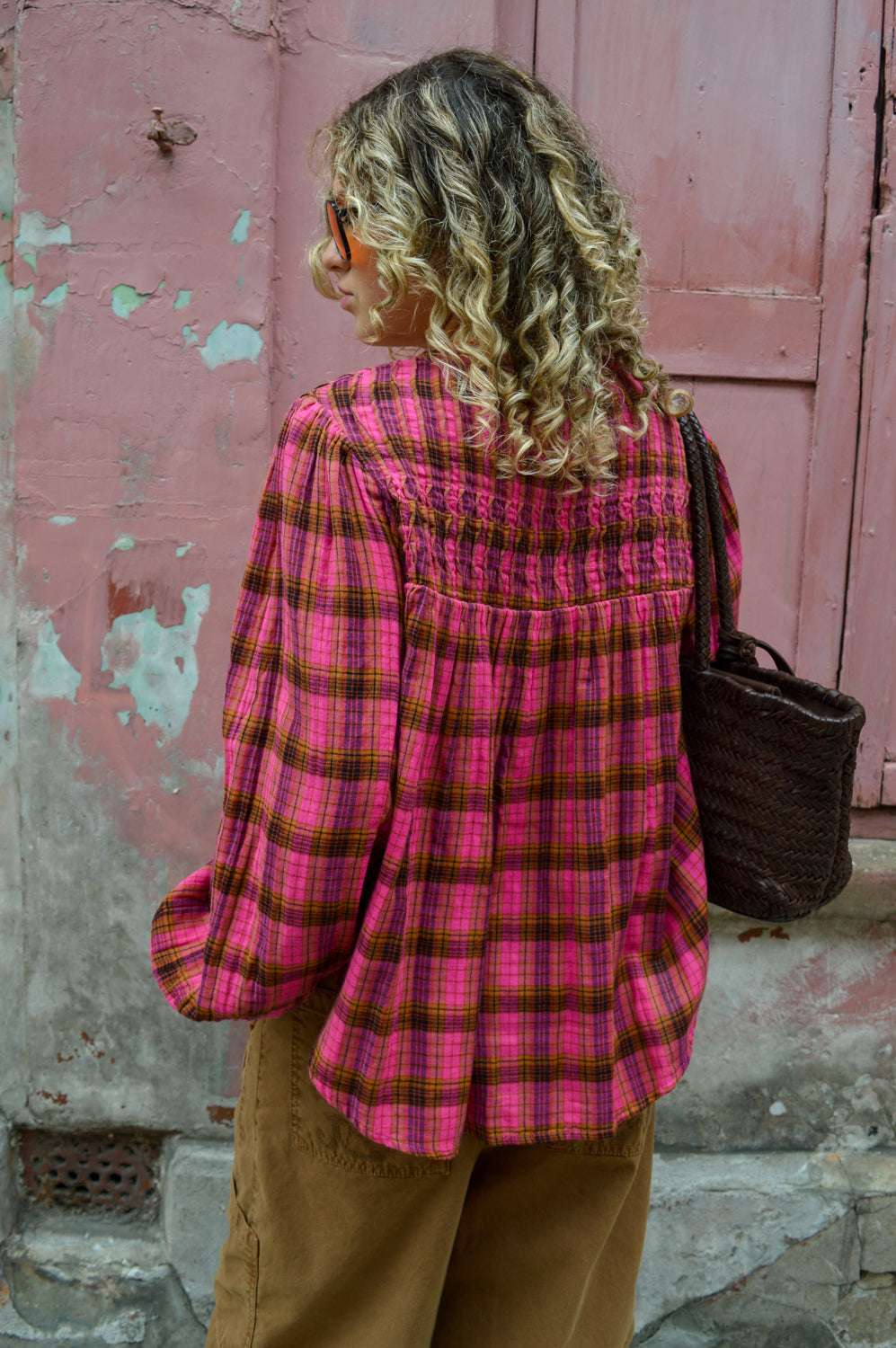 Louise Misha Jally Pink Alp Blouse
