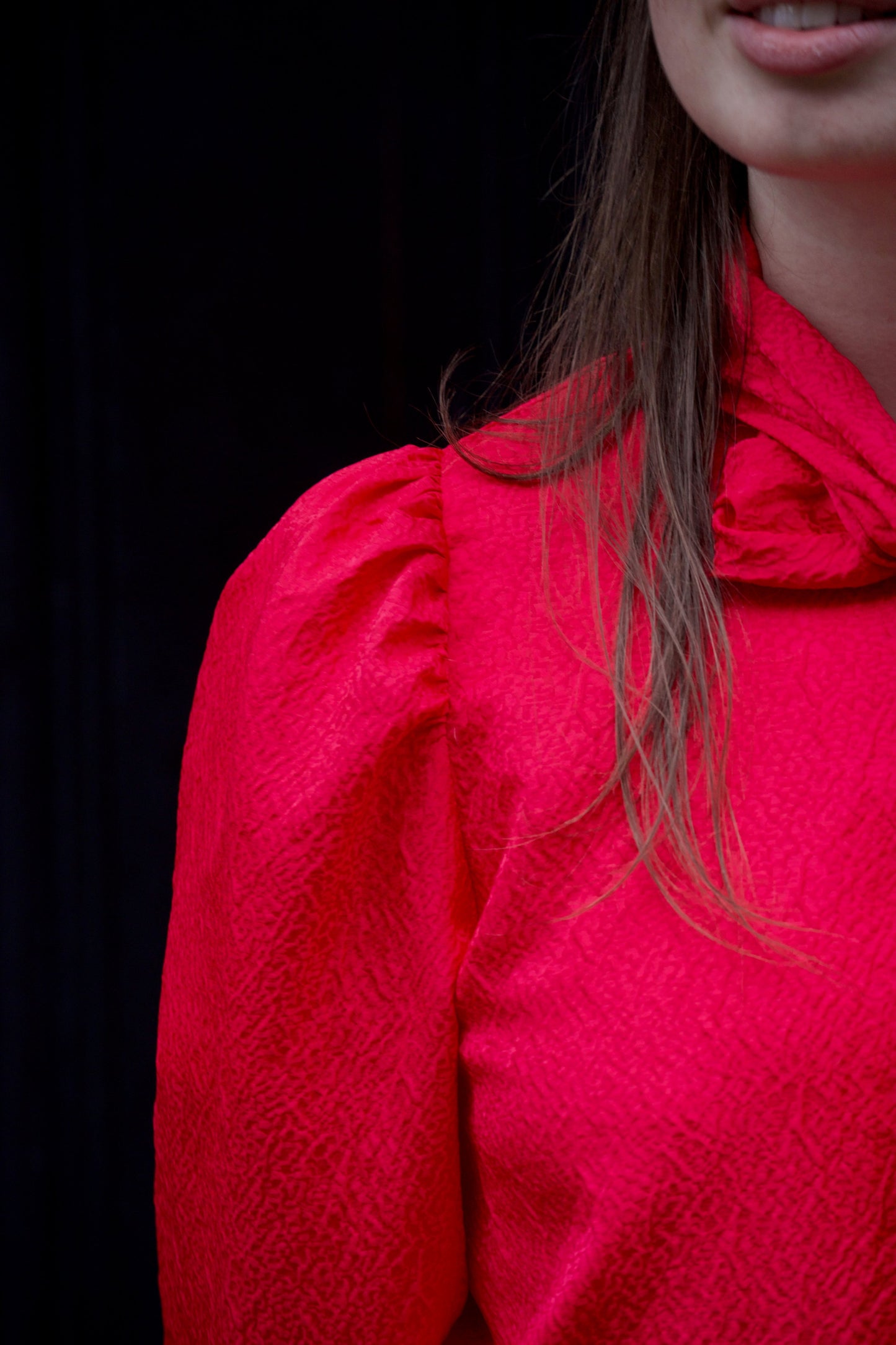 Stella Nova Bow Tie Wild Cherry Shirt