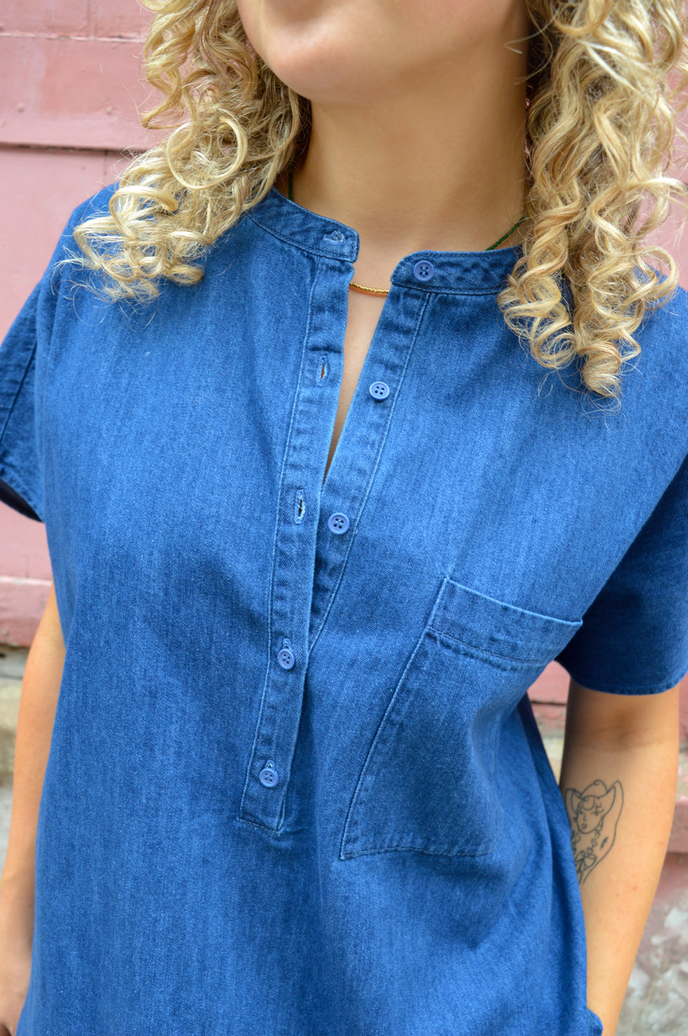 Frau Colombo Denim Top