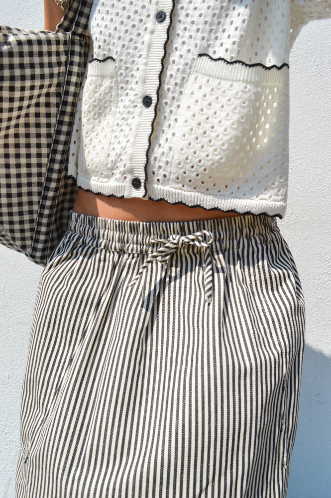 Lolly's Laundry Akane Striped Maxi Skirt
