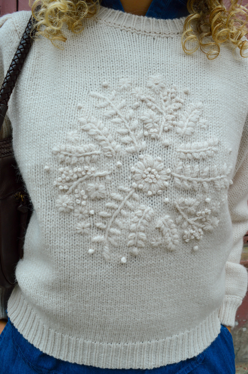 Louise Misha Emine Cream Jumper