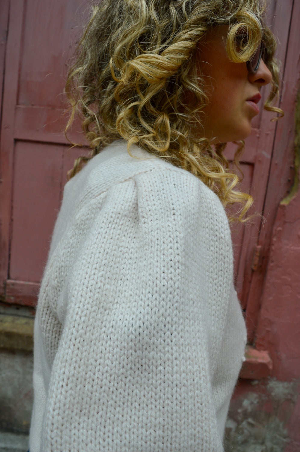 Louise Misha Emine Cream Jumper