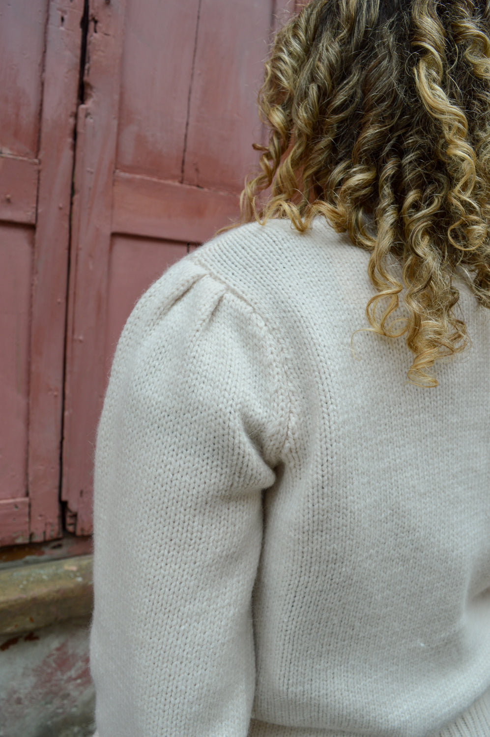 Louise Misha Emine Cream Jumper