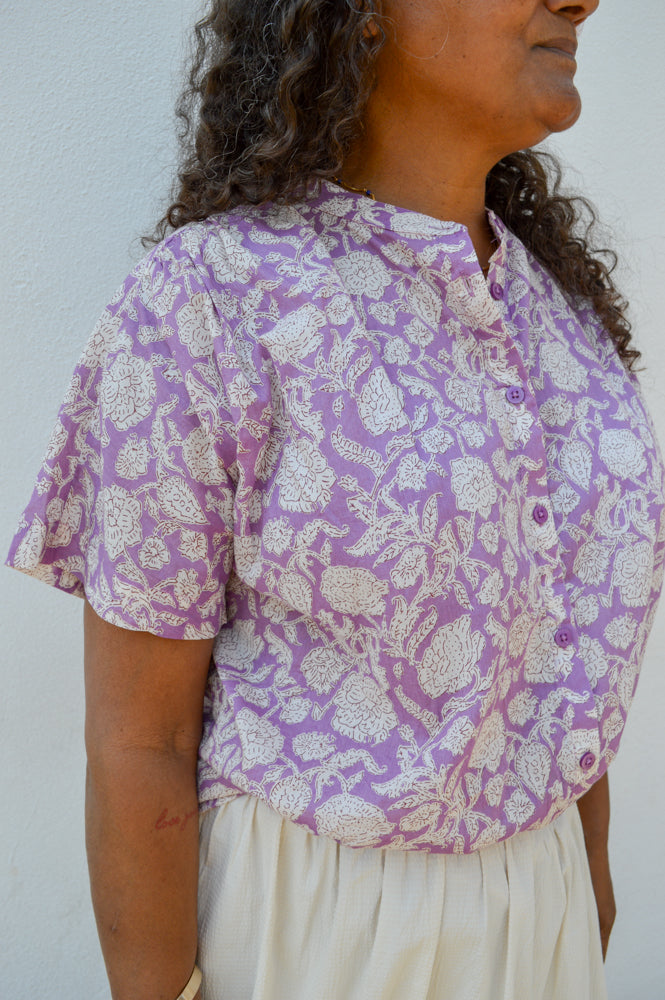 Lolly's Laundry Mya Flower Print Shirt