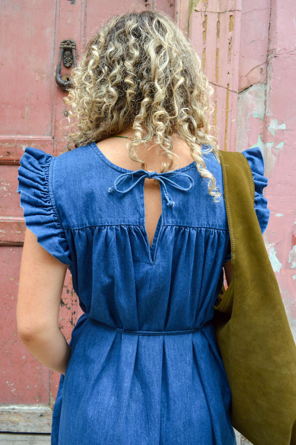 Frau Stockholm Denim Long Dress