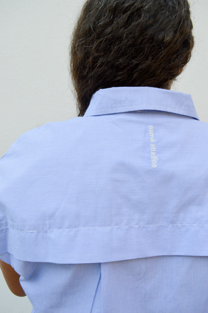 Esmé Studios Nunu Kentucky Blue Shirt
