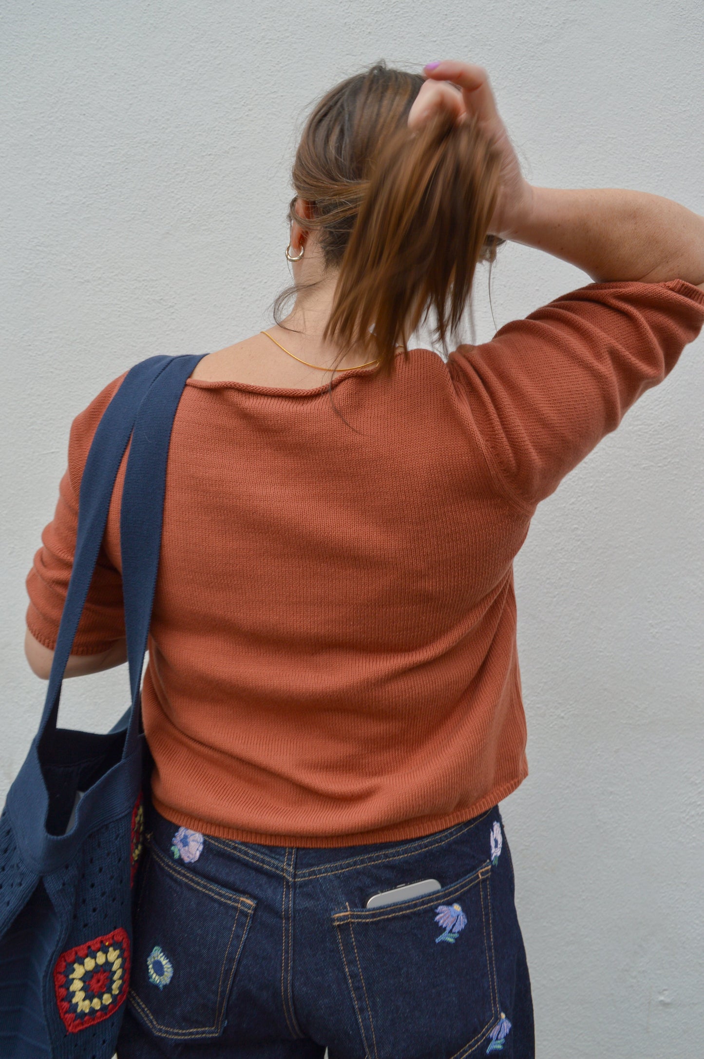 Yerse Sailor Oxide Blouse