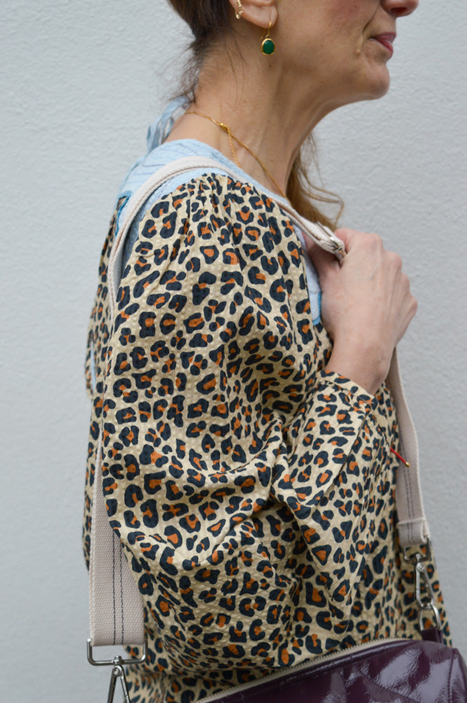 Stella Nova Leopard Print Blouse