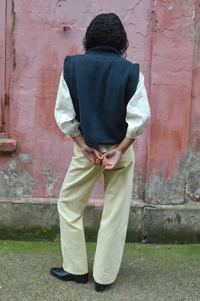 Dr Denim Echo Buff Yellow Jeans