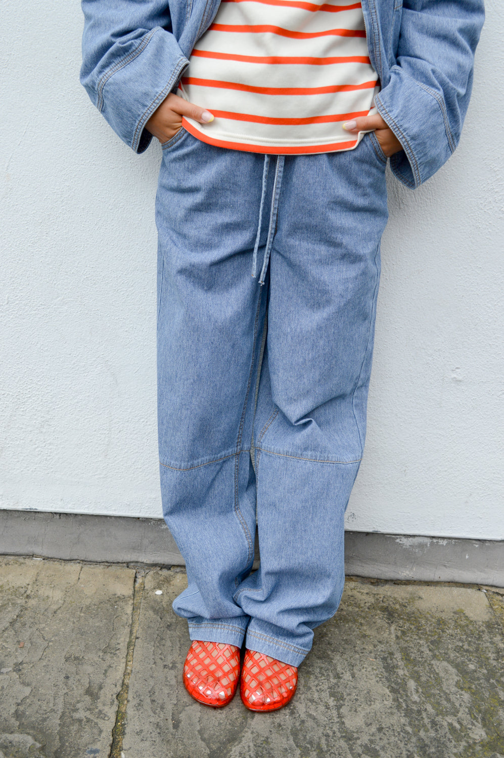 Object Raly Light Blue Denim Pants