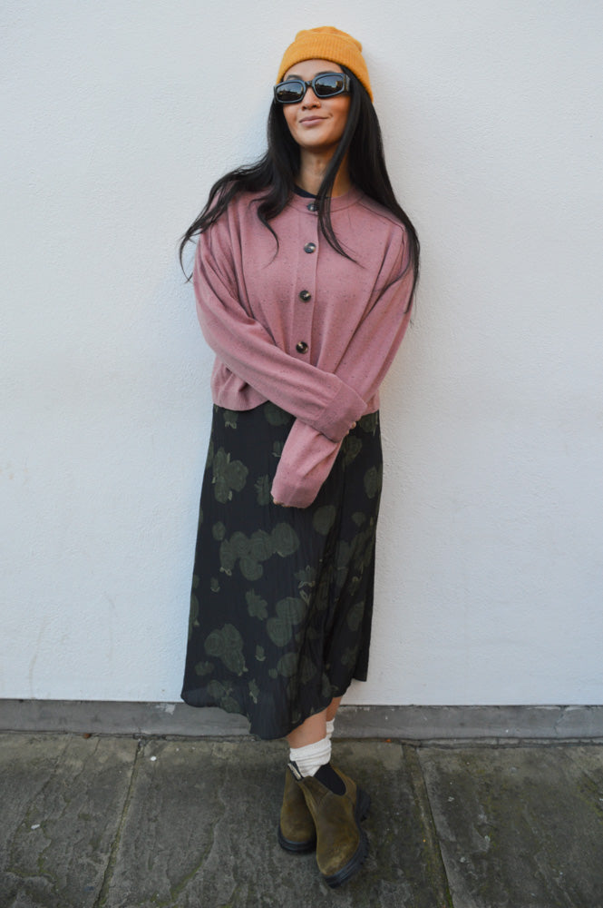 Vanessa Bruno Douve Old Pink Cardigan
