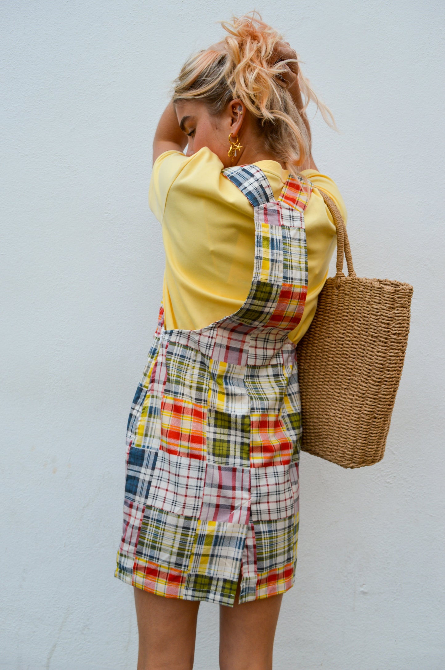 Howlin Cosmic Tropical Madras Mix Dress
