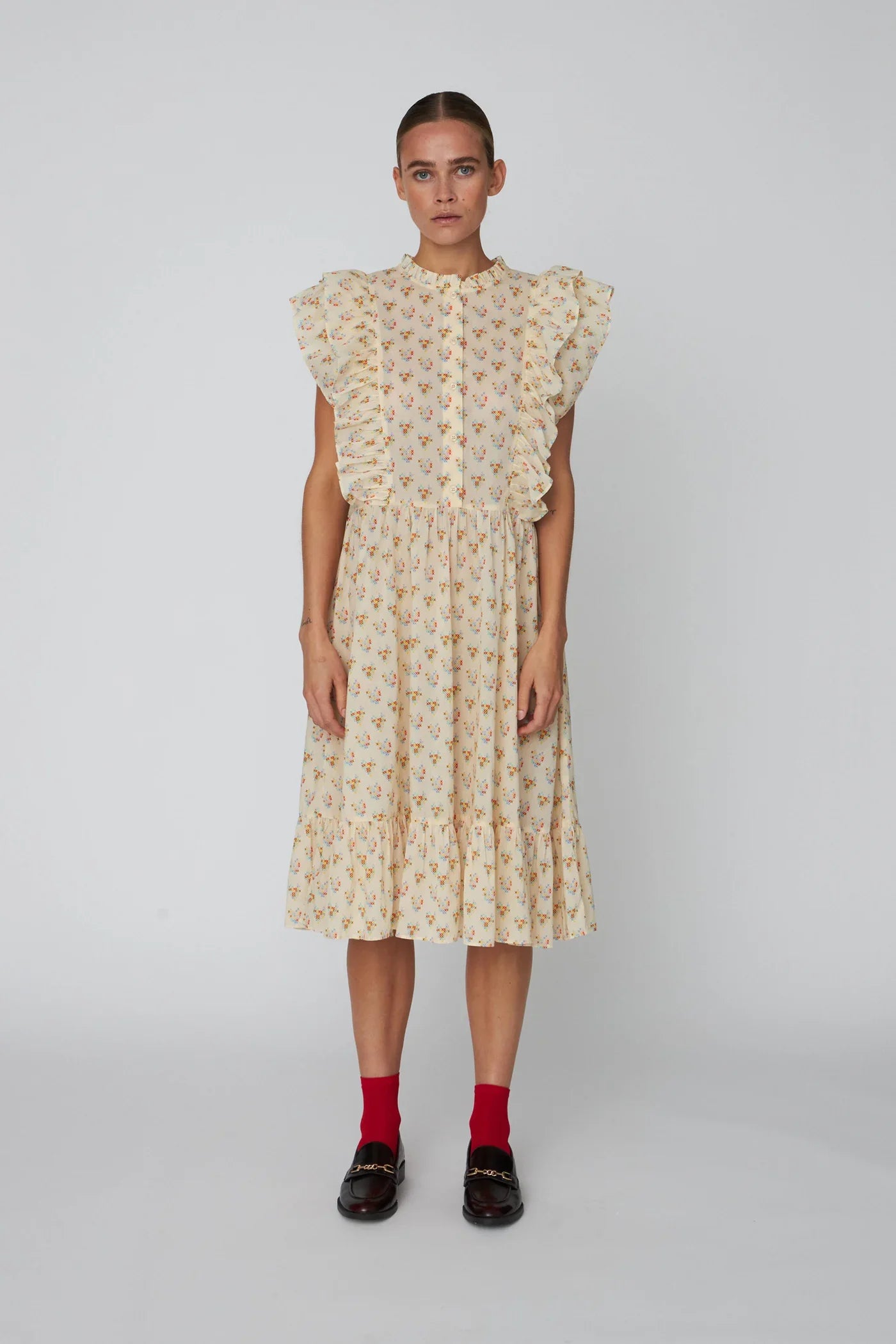 Stella Nova Delicate Printed Heart Dress