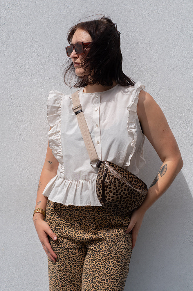 Object Hope Cilie White Sand Top