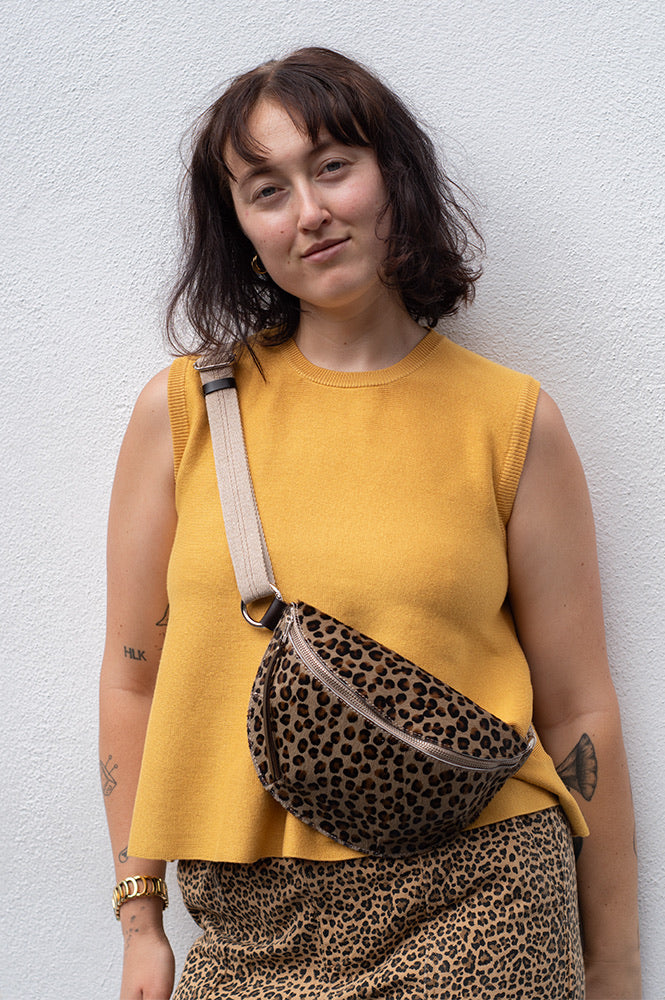 Compania Fantastica Yellow Knit Top