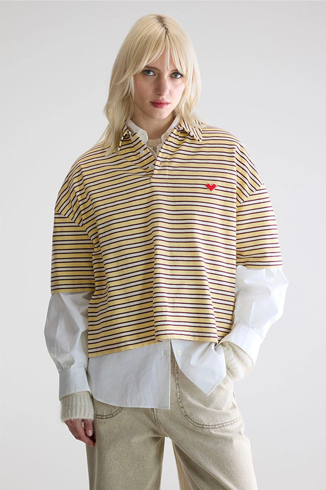 Bellerose Foolo Stripe A Polo Shirt