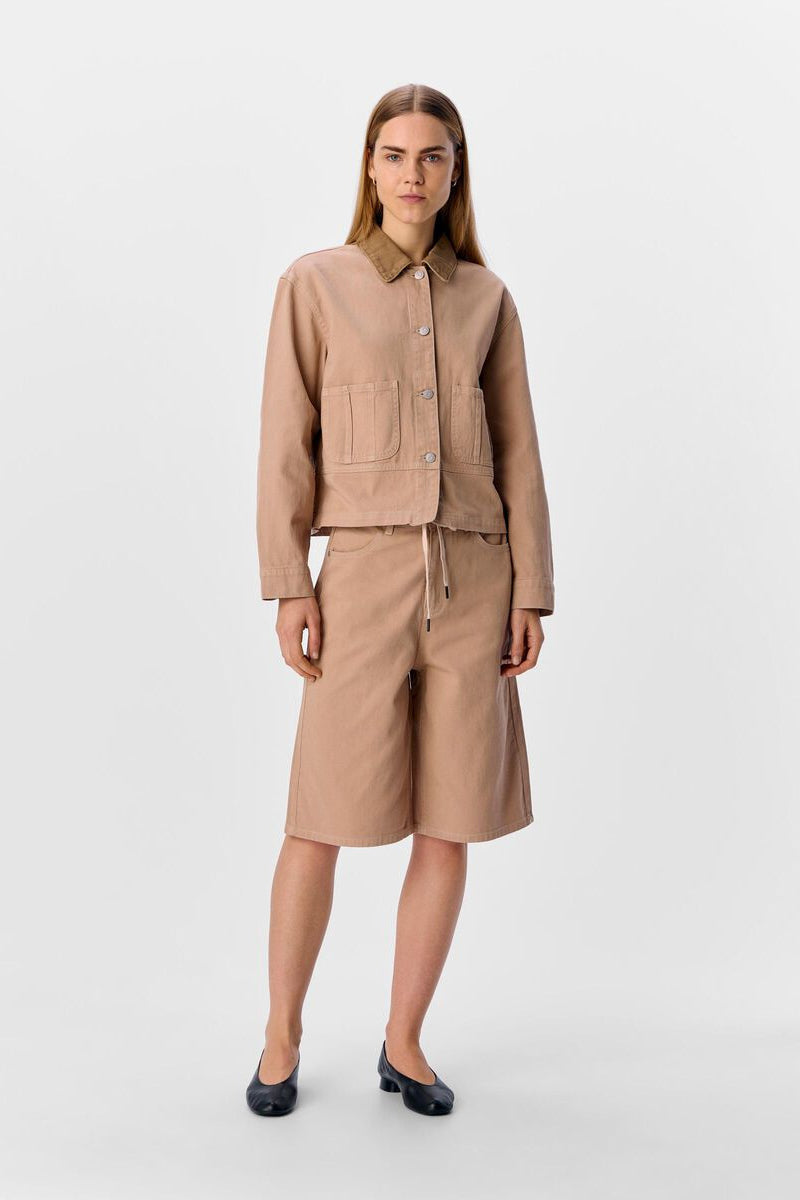 Object Avery Sandshell Melange Bermuda Shorts