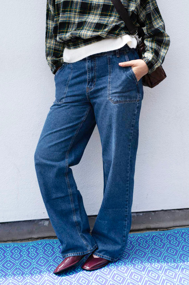Numph Cuba Gigi Classic Blue Jeans