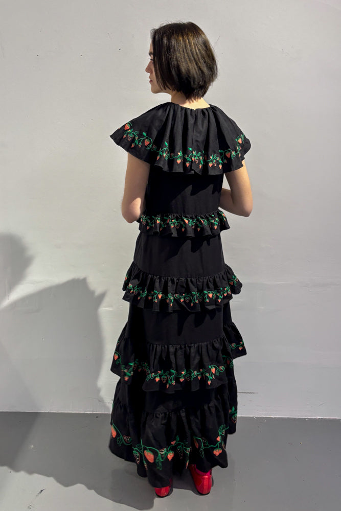 Helmstedt Algue Black Dress