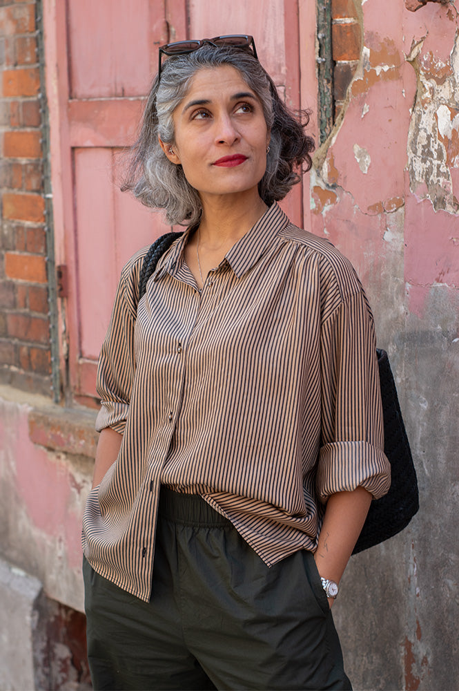 Sacrecoeur Ali Dandy Stripe Shirt