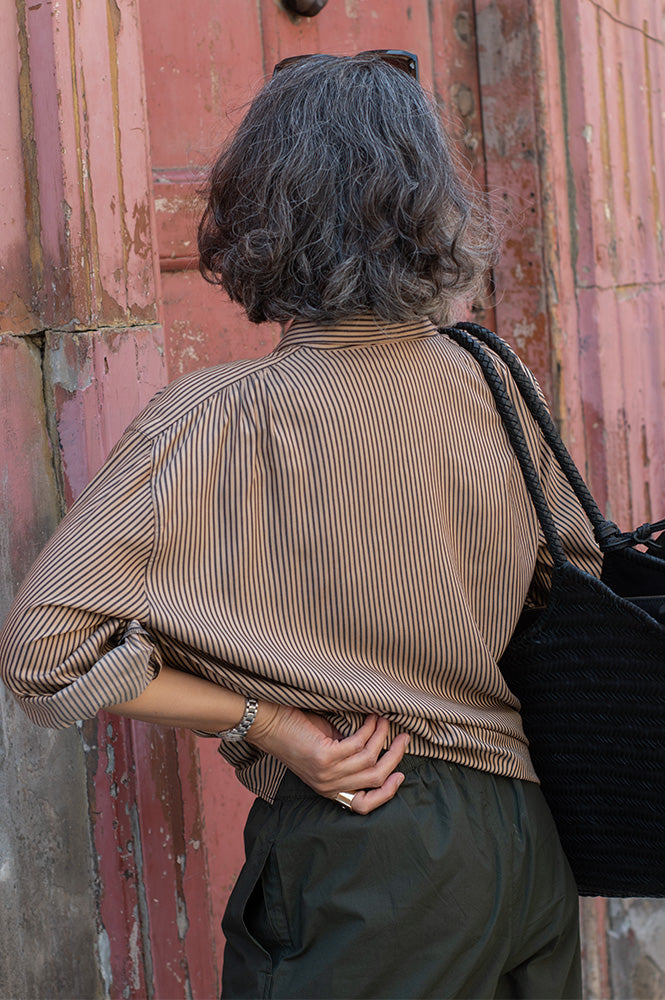 Sacrecoeur Ali Dandy Stripe Shirt